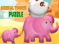խաղ Animal Tower Puzzle