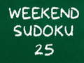 խաղ Weekend Sudoku 25