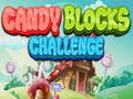 խաղ Candy blocks challenge