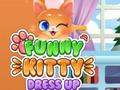 խաղ Funny Kitty Dress Up