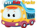 խաղ Cute Kids Trucks Jigsaw