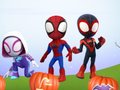 խաղ Mickey and Spidey Halloween 