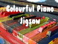 խաղ Colourful Piano Jigsaw