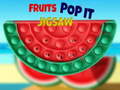 խաղ Fruits Pop It Jigsaw