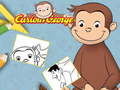 խաղ Curious George Coloring Book