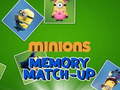 խաղ Minions Memory Match Up