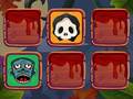 խաղ Halloween Faces Memory