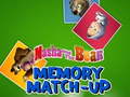 խաղ Masha and the Bear Memory Match Up