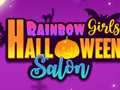 խաղ Rainbow Girls Halloween Salon