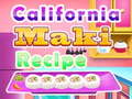 խաղ California Maki Recipe