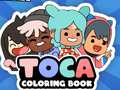 խաղ Toca Coloring Book