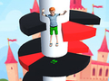 խաղ Royal Helix Jump 3D
