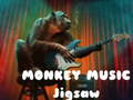 խաղ Monkey Music Jigsaw