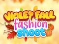խաղ Violet Fall Fashion Shoot