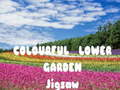 խաղ Colourful Flower Garden Jigsaw