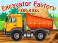 խաղ Excavator Factory For Kids