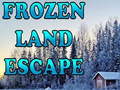 խաղ Frozen Land Escape