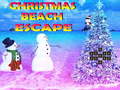 խաղ Christmas Beach Escape