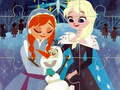 խաղ Olaf‘s Frozen Adventure Jigsaw