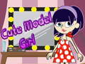 խաղ Cute model girl