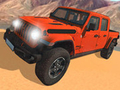 խաղ Dangerous Jeep Hilly Driver Simulator