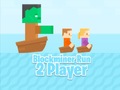 խաղ Blockminer Run  2 player