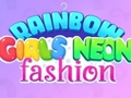 խաղ Rainbow Girls Neon Fashion