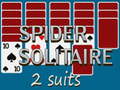 խաղ Spider Solitaire 2 Suits
