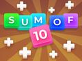 խաղ Sum Of 10: Merge Number Tiles