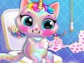 խաղ Twinkle My Unicorn Cat Princess Caring
