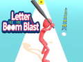 խաղ Letter Boom Blast