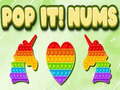 խաղ Pop It! Nums 