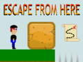 խաղ Escape from here