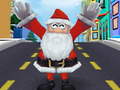 խաղ Santa City Run surfers