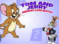 խաղ Tom and Jerry Memory Card Match