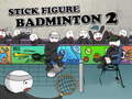 խաղ Stick Figure Badminton 2