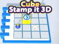 խաղ Cube Stamp it 3D