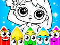 խաղ Coloring Dolls