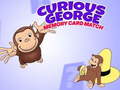 խաղ Curious George Memory Card Match