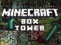 խաղ Minecraft Box Tower