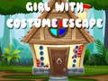 խաղ Girl With Costume Escape