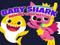 խաղ Baby Shark Memory Card Match