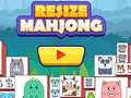 խաղ Resize Mahjong
