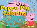 խաղ Peppa Pig Coloring