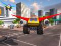 խաղ Real Flying Truck Simulator 3d