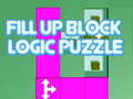 խաղ Fill Up Block Logic Puzzle