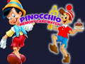 խաղ Pinocchio Memory card Match 