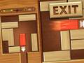 խաղ Exit Unblock Red Wood Block
