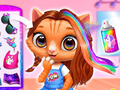 խաղ Kitty Animal Hair Salon