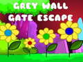 խաղ Grey Wall Gate Escape
